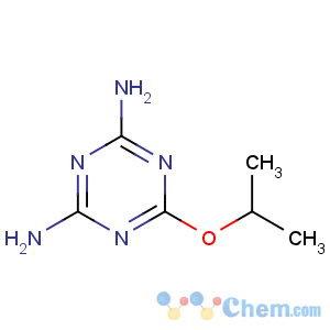 CAS No:24860-40-0 6-propan-2-yloxy-1,3,5-triazine-2,4-diamine