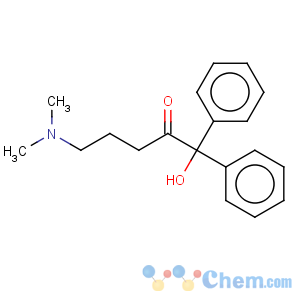 CAS No:24860-74-0 2-Pentanone,5-(dimethylamino)-1-hydroxy-1,1-diphenyl-