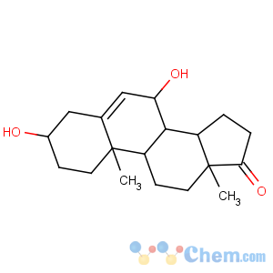 CAS No:2487-48-1 (3S,7R,8R,9S,10R,13S,14S)-3,7-dihydroxy-10,13-dimethyl-1,2,3,4,7,8,9,11,<br />12,14,15,16-dodecahydrocyclopenta[a]phenanthren-17-one