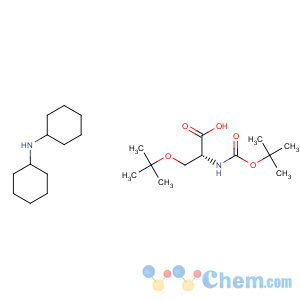 CAS No:248921-67-7 D-Serine,N-[(1,1-dimethylethoxy)carbonyl]-O-(1,1-dimethylethyl)-, compd. withN-cyclohexylcyclohexanamine (1:1)