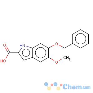 CAS No:2495-92-3 1H-Indole-2-carboxylicacid, 5-methoxy-6-(phenylmethoxy)-