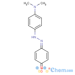 CAS No:2496-15-3 4-[[4-(dimethylamino)phenyl]hydrazinylidene]cyclohexa-2,5-dien-1-one