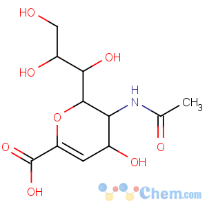 CAS No:24967-27-9 D-glycero-D-galacto-Non-2-enonicacid, 5-(acetylamino)-2,6-anhydro-3,5-dideoxy-