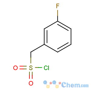 CAS No:24974-72-9 (3-fluorophenyl)methanesulfonyl chloride