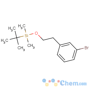 CAS No:249937-07-3 2-(3-bromophenyl)ethoxy-tert-butyl-dimethylsilane