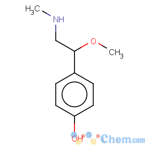 CAS No:25006-35-3 Phenol,4-[1-methoxy-2-(methylamino)ethyl]-