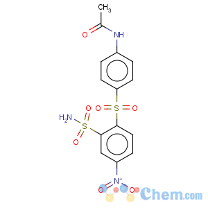 CAS No:25006-65-9 Acetamide,N-[4-[[2-(aminosulfonyl)-4-nitrophenyl]sulfonyl]phenyl]-