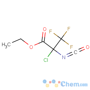 CAS No:250261-39-3 Propanoic acid,2-chloro-3,3,3-trifluoro-2-isocyanato-, ethyl ester