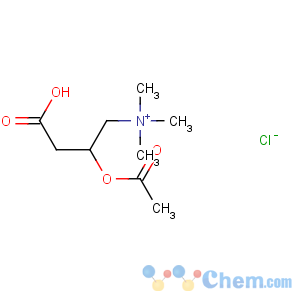 CAS No:2504-11-2 1-Propanaminium,2-(acetyloxy)-3-carboxy-N,N,N-trimethyl-, chloride (1:1)