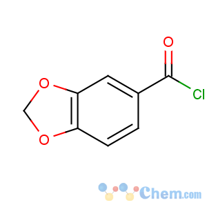 CAS No:25054-53-9 1,3-benzodioxole-5-carbonyl chloride