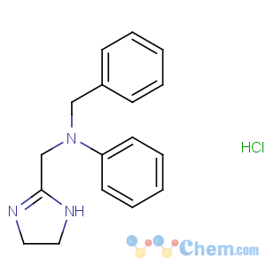 CAS No:2508-72-7 N-benzyl-N-(4,5-dihydro-1H-imidazol-2-ylmethyl)aniline
