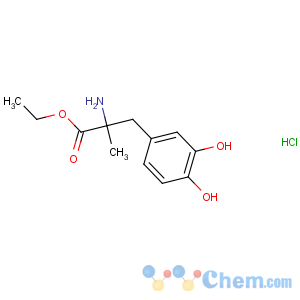 CAS No:2508-79-4 ethyl<br />(2S)-2-amino-3-(3,4-dihydroxyphenyl)-2-methylpropanoate