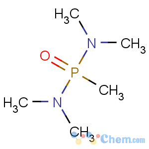CAS No:2511-17-3 N-[dimethylamino(methyl)phosphoryl]-N-methylmethanamine