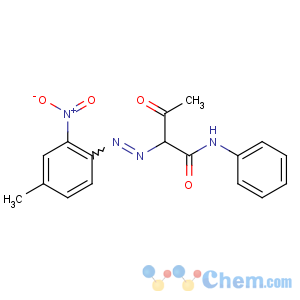 CAS No:2512-29-0 2-[(4-methyl-2-nitrophenyl)diazenyl]-3-oxo-N-phenylbutanamide