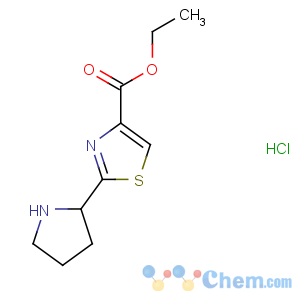 CAS No:251349-56-1 ethyl 2-[(2R)-pyrrolidin-2-yl]-1,3-thiazole-4-carboxylate