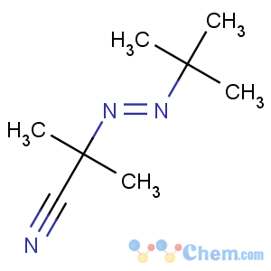 CAS No:25149-46-6 Propanenitrile,2-[2-(1,1-dimethylethyl)diazenyl]-2-methyl-