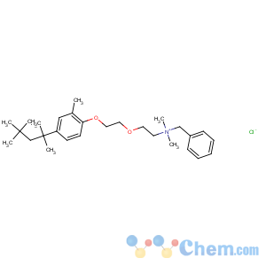 CAS No:25155-18-4 benzyl-dimethyl-[2-[2-[2-methyl-4-(2,4,<br />4-trimethylpentan-2-yl)phenoxy]ethoxy]ethyl]azanium