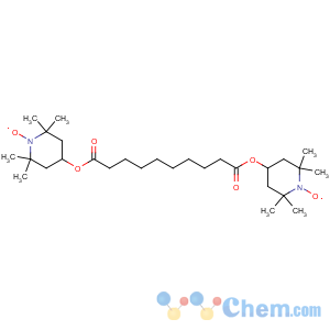 CAS No:2516-92-9 Bis(2,2,6,6-tetramethyl-1-piperidinyloxy-4-yl) sebacate