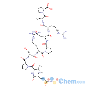 CAS No:251634-21-6 L-Proline,L-glutaminyl-L-valyl-L-prolyl-L-seryl-L-arginyl-L-prolyl-L-asparaginyl-L-arginyl-L-alanyl-