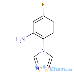 CAS No:251649-52-2 5-fluoro-2-imidazol-1-ylaniline