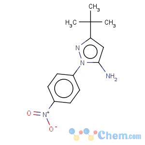CAS No:251658-55-6 1H-Pyrazol-5-amine,3-(1,1-dimethylethyl)-1-(4-nitrophenyl)-