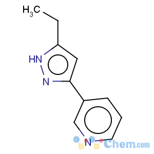 CAS No:251658-76-1 Pyridine,3-(5-ethyl-1H-pyrazol-3-yl)-