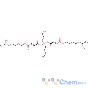 CAS No:25168-21-2 4-O-[dibutyl-[(Z)-4-(6-methylheptoxy)-4-oxobut-2-enoyl]oxystannyl]<br />1-O-(6-methylheptyl) (Z)-but-2-enedioate
