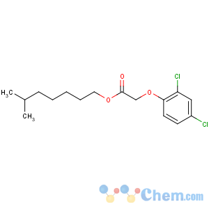 CAS No:25168-26-7 6-methylheptyl 2-(2,4-dichlorophenoxy)acetate