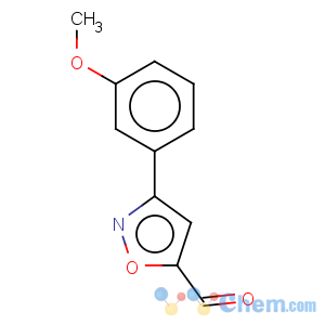 CAS No:251912-68-2 3-(3-METHOXY-PHENYL)-ISOXAZOLE-5-CARBALDEHYDE