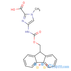 CAS No:252206-28-3 4-(9H-fluoren-9-ylmethoxycarbonylamino)-1-methylimidazole-2-carboxylic<br />acid