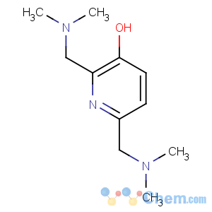 CAS No:252256-37-4 2,6-bis[(dimethylamino)methyl]pyridin-3-ol