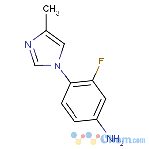 CAS No:252340-70-8 3-fluoro-4-(4-methylimidazol-1-yl)aniline