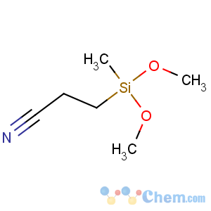 CAS No:2526-61-6 3-[dimethoxy(methyl)silyl]propanenitrile