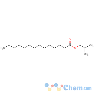 CAS No:25263-97-2 2-methylpropyl tetradecanoate