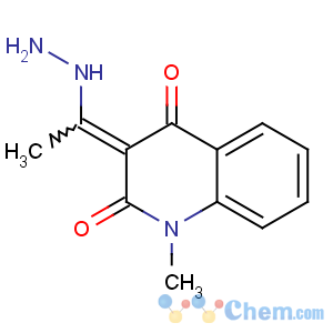 CAS No:252670-44-3 2(1H)-Quinolinone,3-(1-hydrazinylideneethyl)-4-hydroxy-1-methyl-