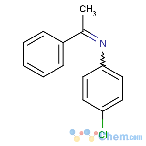 CAS No:25287-19-8 Benzenamine,4-chloro-N-(1-phenylethylidene)-