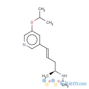 CAS No:252870-53-4 4-Penten-2-amine,N-methyl-5-[5-(1-methylethoxy)-3-pyridinyl]-, (2S,4E)-