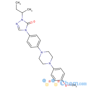 CAS No:252964-68-4 2-butan-2-yl-4-[4-[4-(4-methoxyphenyl)piperazin-1-yl]phenyl]-1,2,<br />4-triazol-3-one