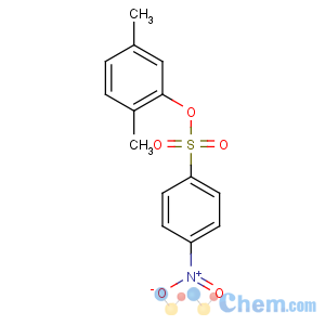 CAS No:252976-11-7 (2,5-dimethylphenyl) 4-nitrobenzenesulfonate