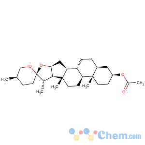 CAS No:2530-07-6 Spirostan-3-ol,acetate, (3b,5a,25R)-