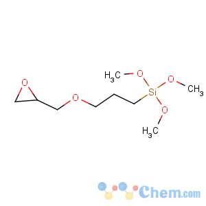CAS No:2530-83-8 trimethoxy-[3-(oxiran-2-ylmethoxy)propyl]silane