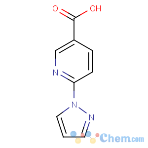 CAS No:253315-22-9 6-pyrazol-1-ylpyridine-3-carboxylic acid