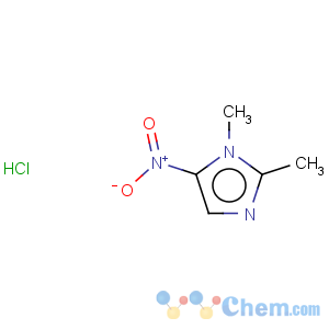 CAS No:25332-20-1 1H-Imidazole,1,2-dimethyl-5-nitro-, hydrochloride (1:1)