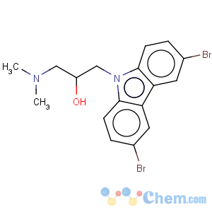CAS No:253449-04-6 9H-Carbazole-9-ethanol,3,6-dibromo-a-[(dimethylamino)methyl]-