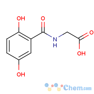 CAS No:25351-24-0 2-[(2,5-dihydroxybenzoyl)amino]acetic acid