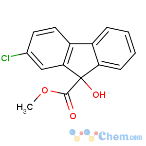 CAS No:2536-31-4 methyl 2-chloro-9-hydroxyfluorene-9-carboxylate