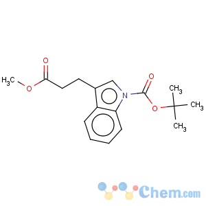 CAS No:253605-13-9 1H-Indole-3-propanoicacid, 1-[(1,1-dimethylethoxy)carbonyl]-, methyl ester