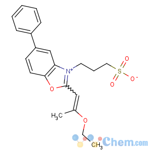 CAS No:253875-41-1 Benzoxazolium,2-(2-ethoxy-1-propen-1-yl)-5-phenyl-3-(3-sulfopropyl)-, inner salt