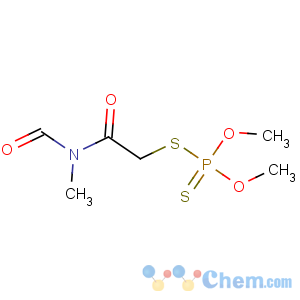 CAS No:2540-82-1 2-dimethoxyphosphinothioylsulfanyl-N-formyl-N-methylacetamide