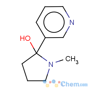 CAS No:25429-24-7 Pyridine,3-(1-methyl-2-pyrrolidinyl)-, monohydroxy deriv., (S)- (9CI)
